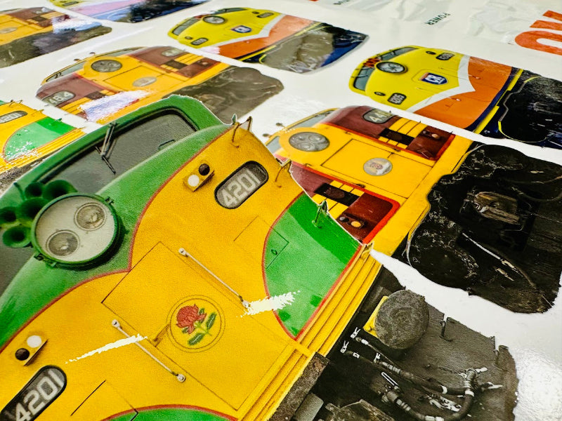 Custom Print Contour Cut Stickers