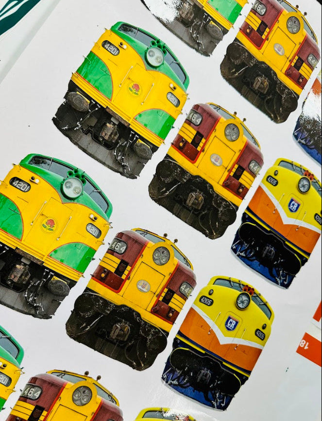 Custom Print Contour Cut Stickers