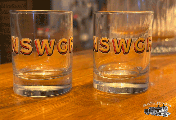 Vintage Inspired NSWGR Shot Glass Set