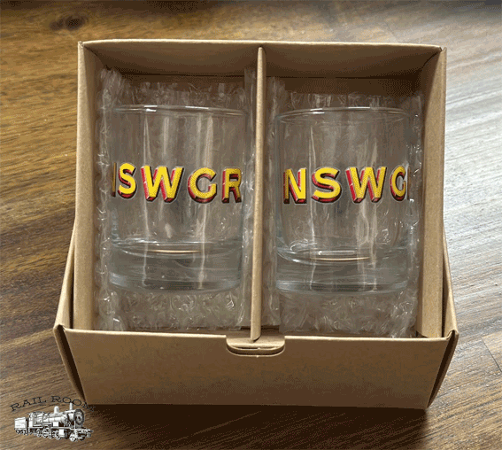 Vintage Inspired NSWGR Shot Glass Set